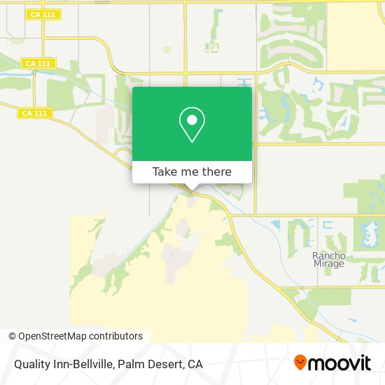 Quality Inn-Bellville map