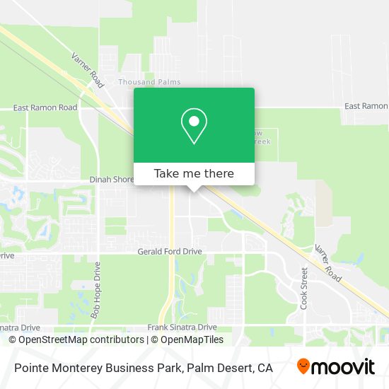 How to get to Pointe Monterey Business Park in Palm Desert by Bus?