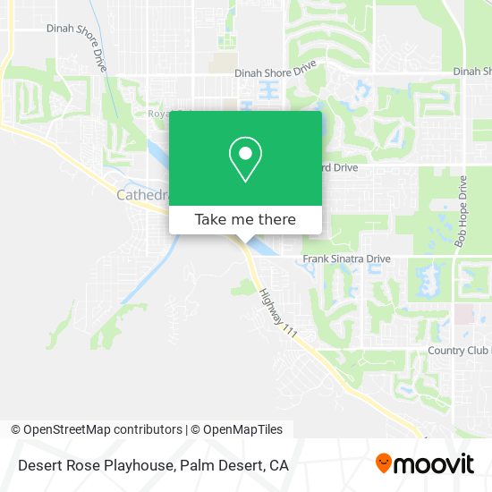 Desert Rose Playhouse map