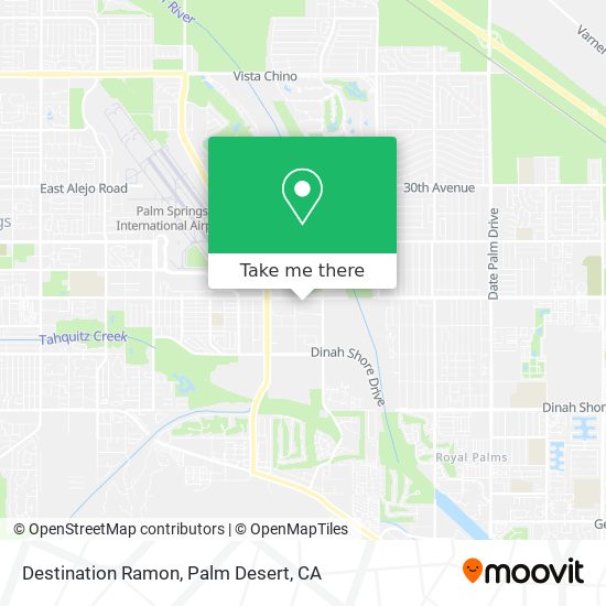 Destination Ramon map