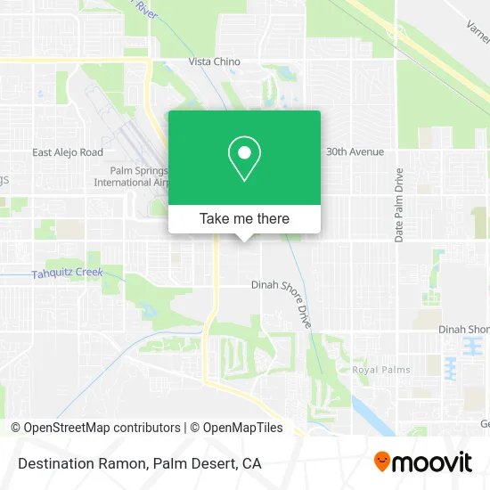 Destination Ramon map