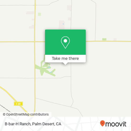 B-bar-H Ranch map