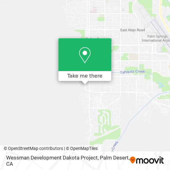 Mapa de Wessman Development Dakota Project