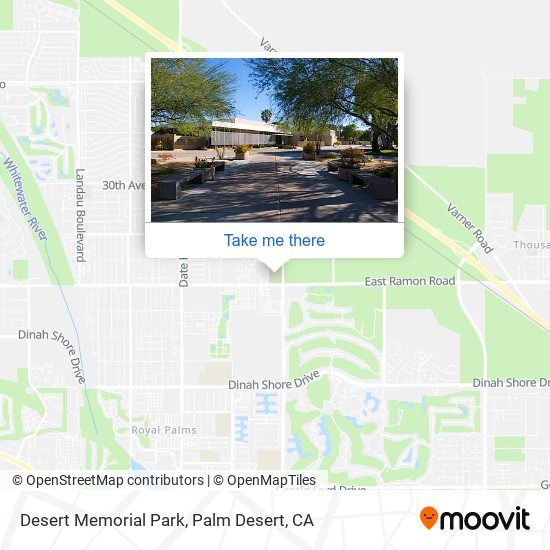 Mapa de Desert Memorial Park