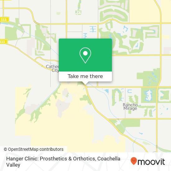 Hanger Clinic: Prosthetics & Orthotics map