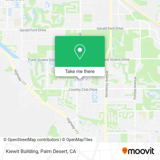 Kiewit Building map