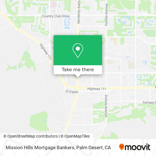 Mission Hills Mortgage Bankers map