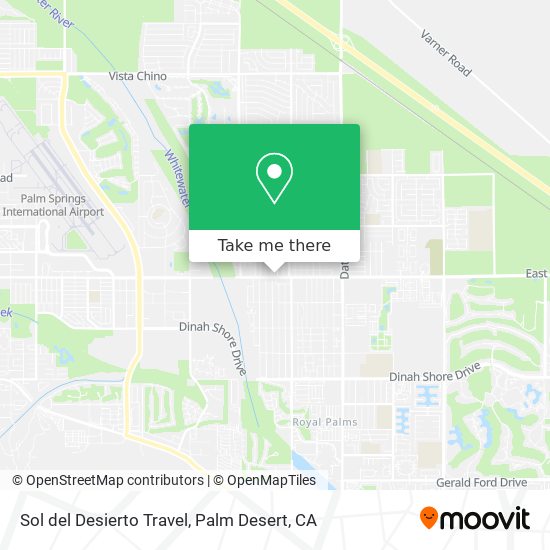 Sol del Desierto Travel map