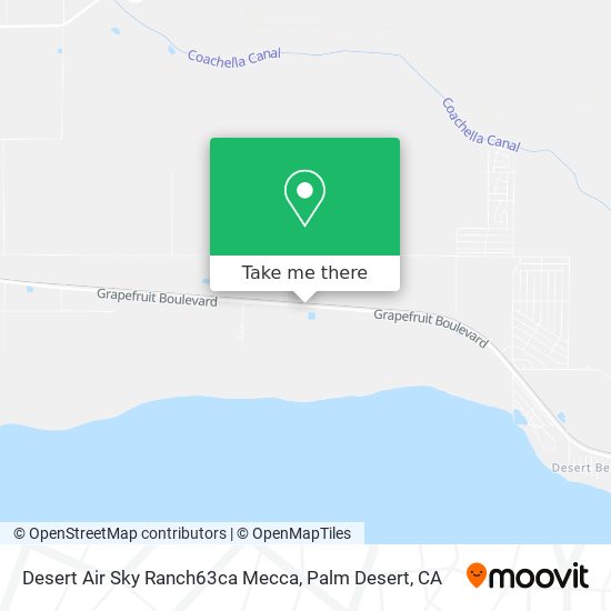 Mapa de Desert Air Sky Ranch63ca Mecca