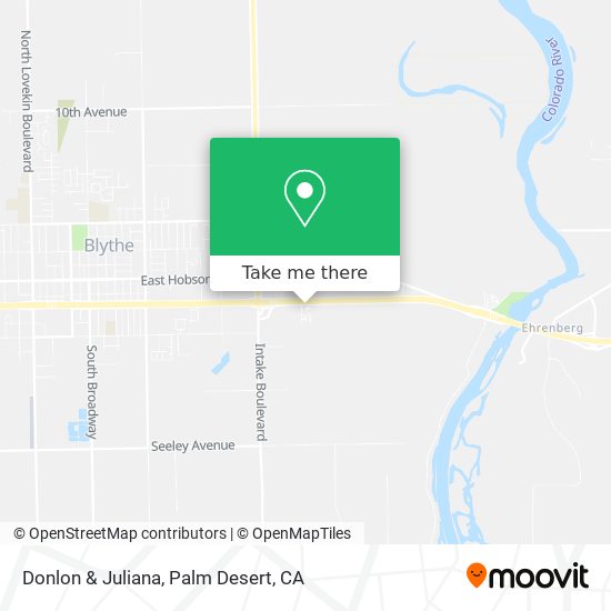 Donlon & Juliana map