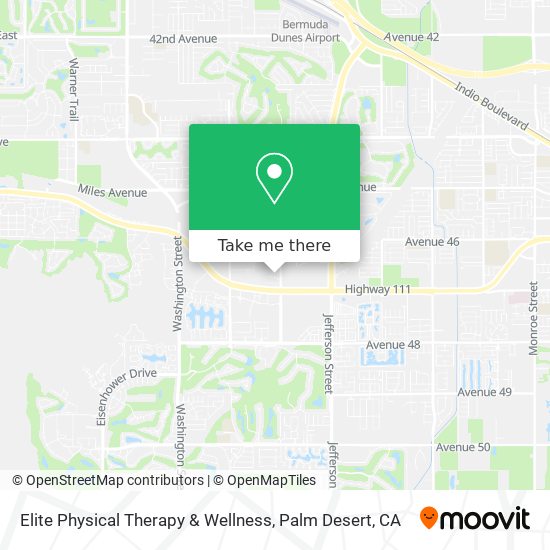 Elite Physical Therapy & Wellness map