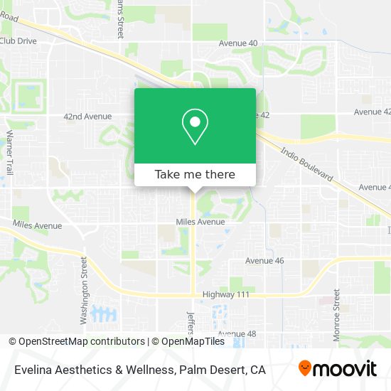 Mapa de Evelina Aesthetics & Wellness
