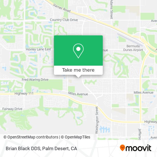 Brian Black DDS map