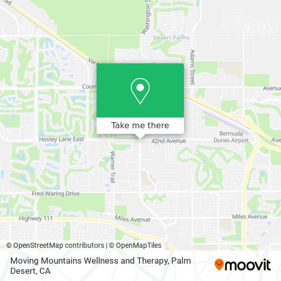 Moving Mountains Wellness and Therapy map