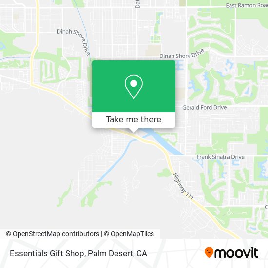 Essentials Gift Shop map