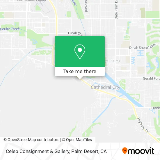 Celeb Consignment & Gallery map