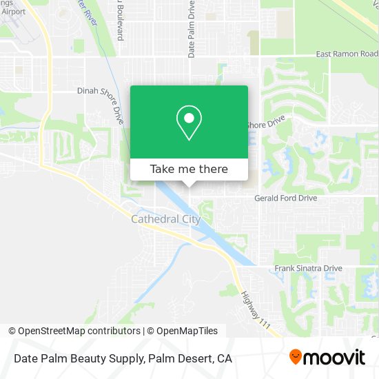 Date Palm Beauty Supply map