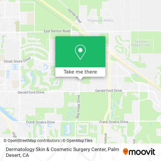 Mapa de Dermatology Skin & Cosmetic Surgery Center