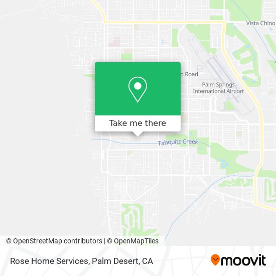 Mapa de Rose Home Services