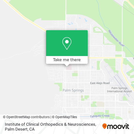 Institute of Clinical Orthopedics & Neurosciences map