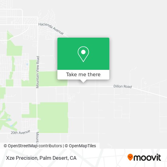 Mapa de Xze Precision