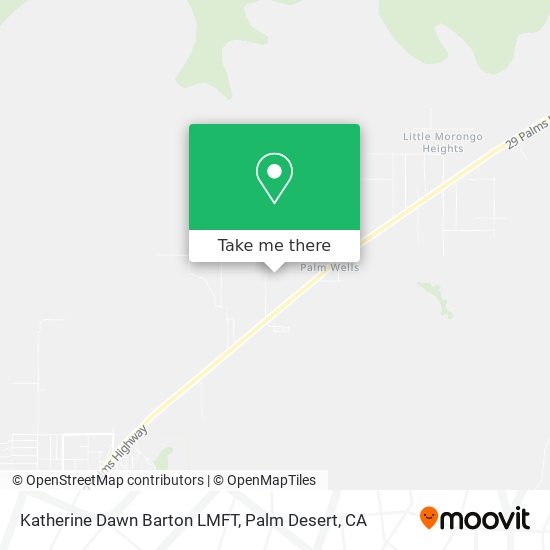 Katherine Dawn Barton LMFT map