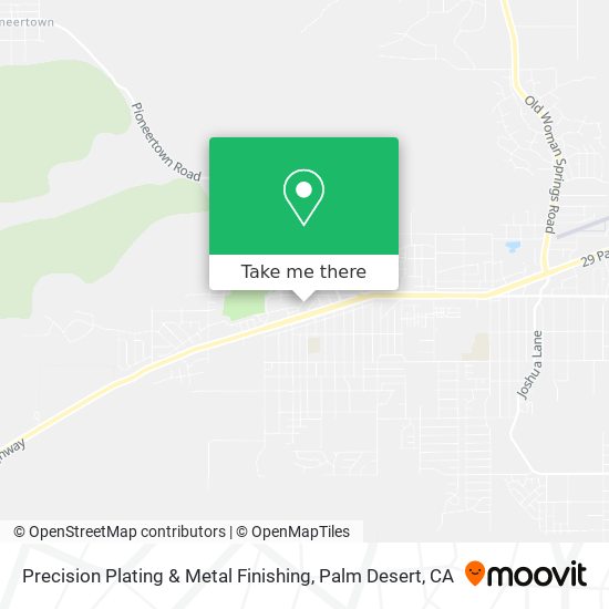 Precision Plating & Metal Finishing map