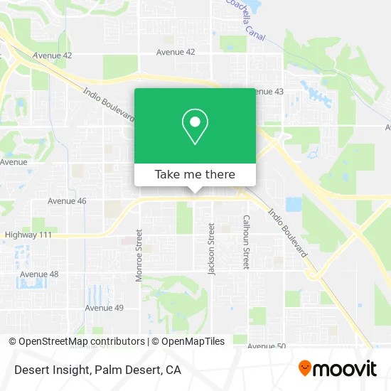 Desert Insight map