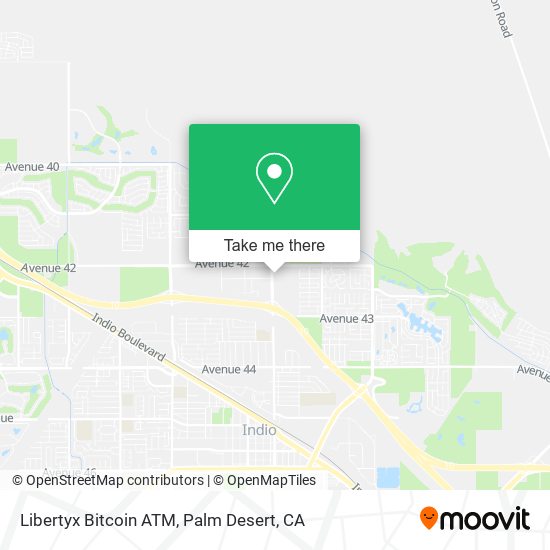 Libertyx Bitcoin ATM map