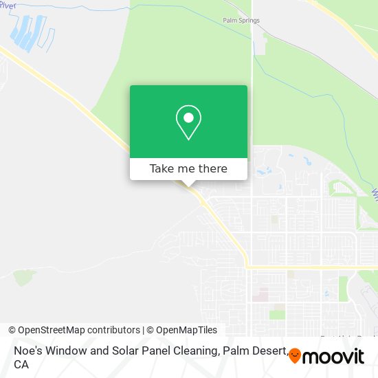 Noe's Window and Solar Panel Cleaning map