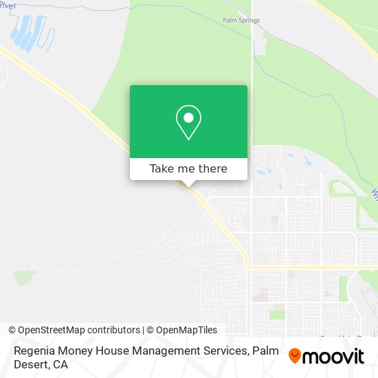 Regenia Money House Management Services map