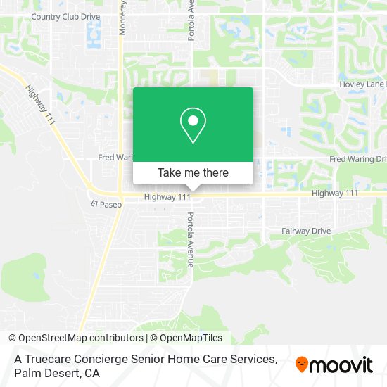 Mapa de A Truecare Concierge Senior Home Care Services