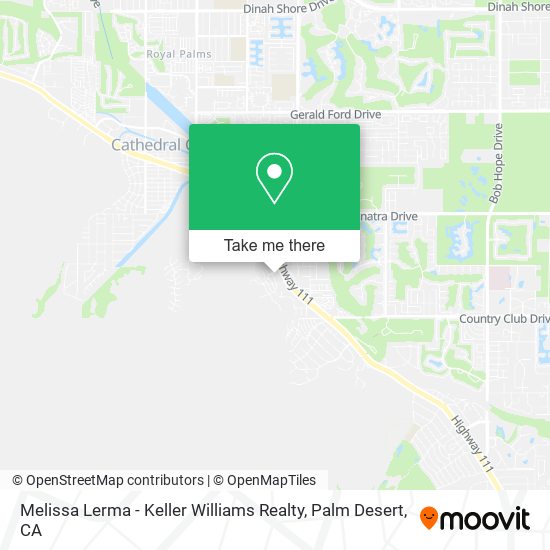 Melissa Lerma - Keller Williams Realty map