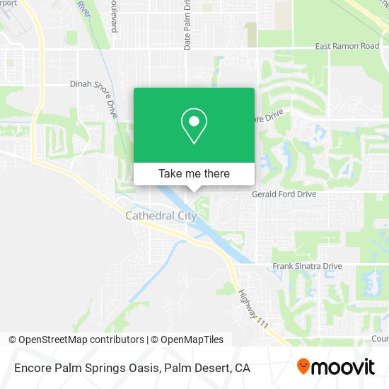 Mapa de Encore Palm Springs Oasis