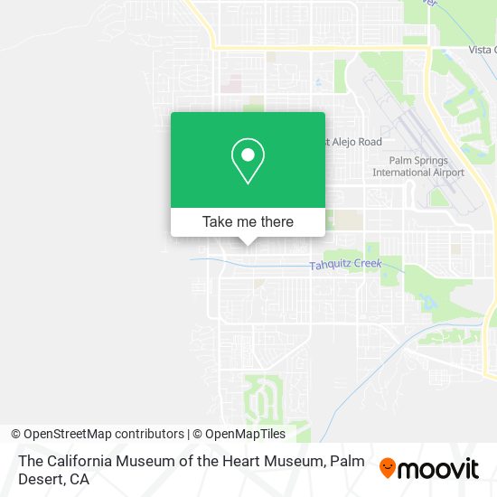 The California Museum of the Heart Museum map