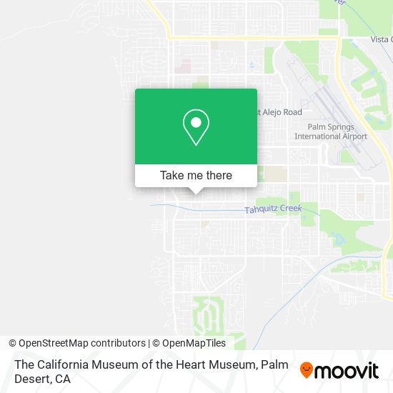 Mapa de The California Museum of the Heart Museum