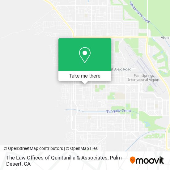 The Law Offices of Quintanilla & Associates map