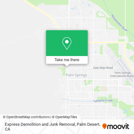 Express Demolition and Junk Removal map
