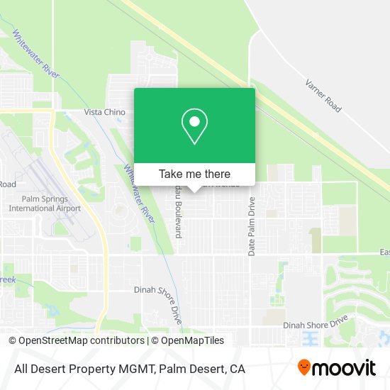 All Desert Property MGMT map