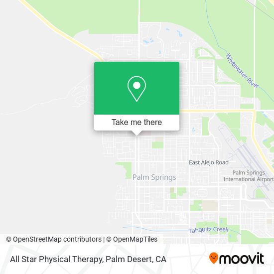 All Star Physical Therapy map