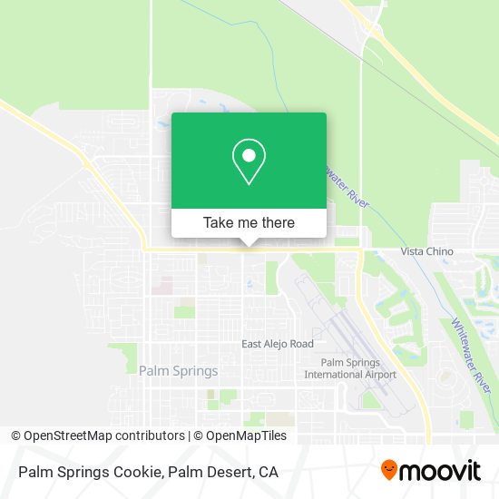 Palm Springs Cookie map