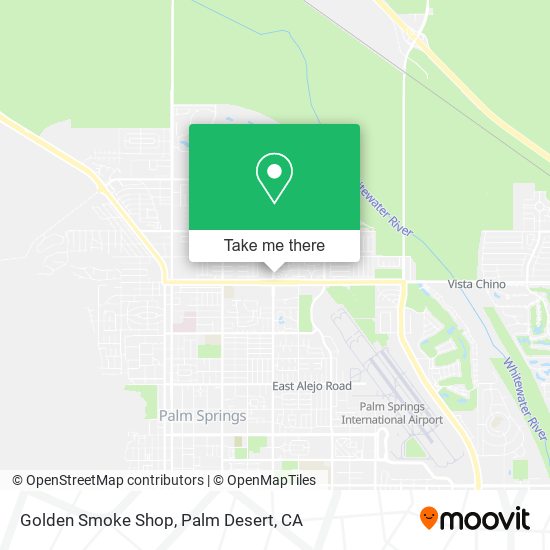 Golden Smoke Shop map