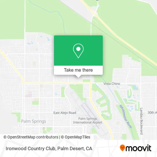 Ironwood Country Club map
