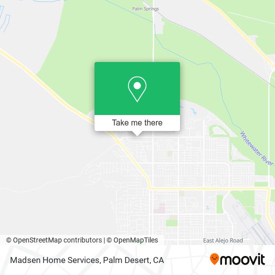 Madsen Home Services map