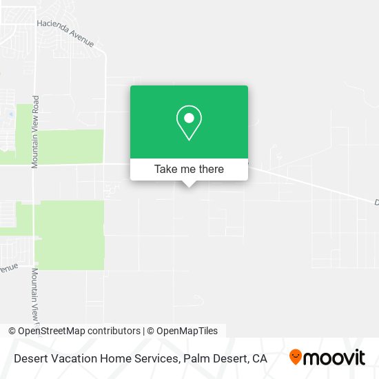 Desert Vacation Home Services map