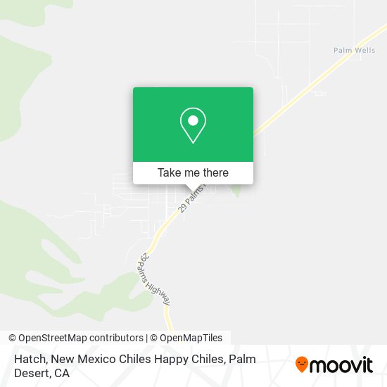 Hatch, New Mexico Chiles Happy Chiles map