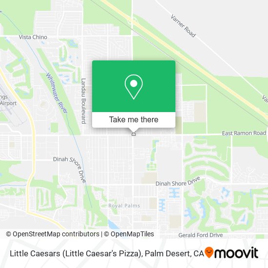 Mapa de Little Caesars (Little Caesar's Pizza)