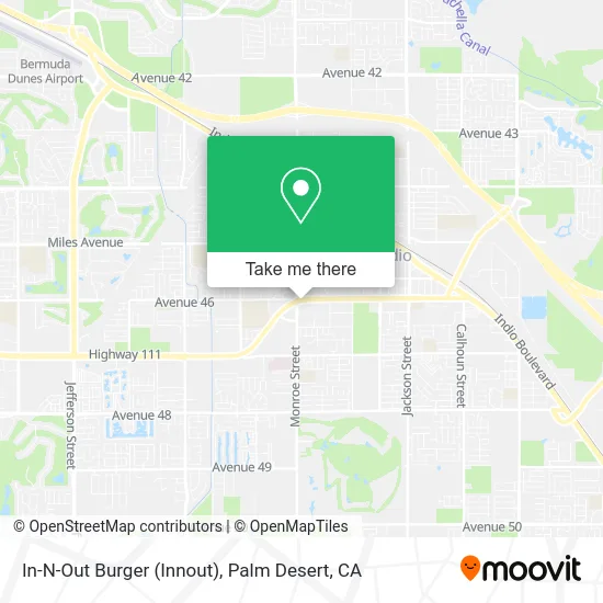 In-N-Out Burger (Innout) map