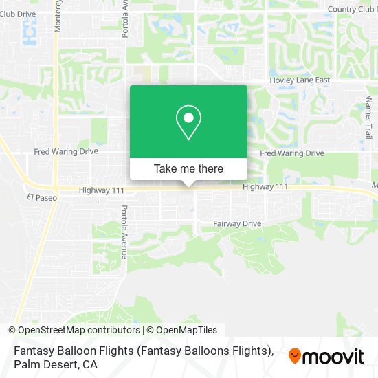 Mapa de Fantasy Balloon Flights (Fantasy Balloons Flights)