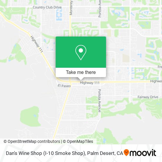 Dan's Wine Shop (I-10 Smoke Shop) map